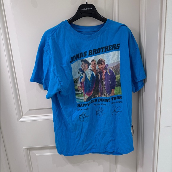 Blue Jonas Brothers T-shirt - Picture 1 of 4